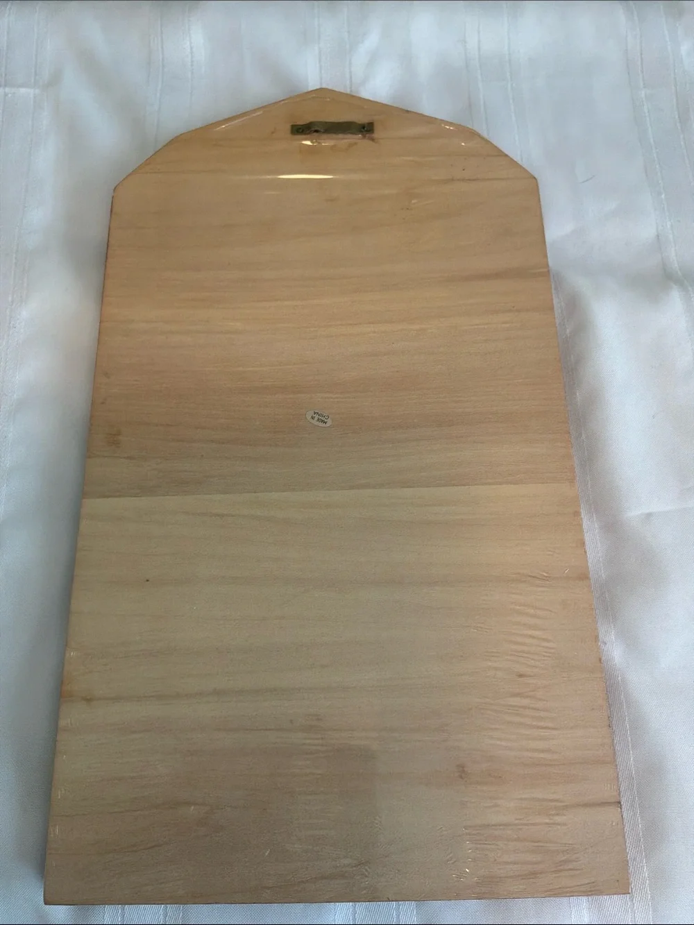 Wooden Perpetual Wall Calendar - Brown